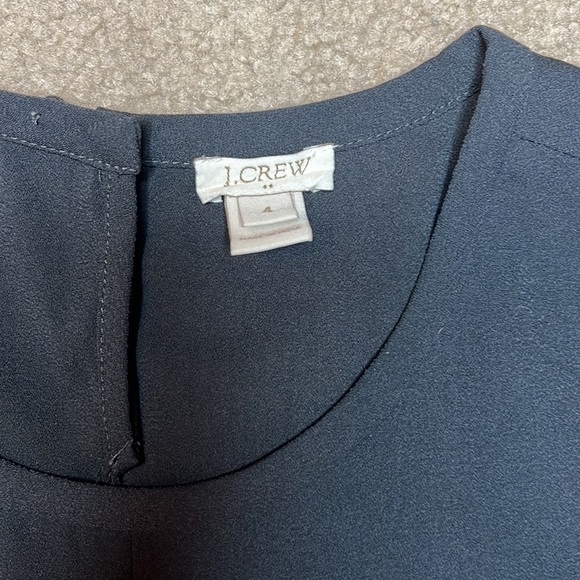 J. Crew Black Sleeveless Blouse - Picture 4 of 4